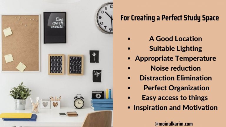 how to create a perfect study environment at home