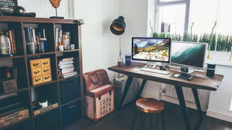 Arranged desk is essential for creating a perfect study environment at home