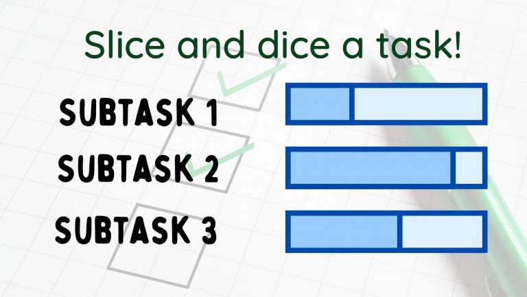 slice and dice the task- eat that frog review